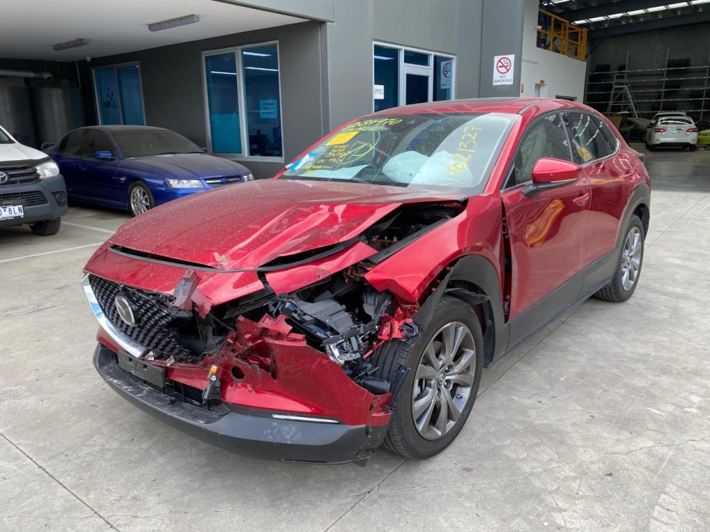 Car Wreckers - Mazda CX-30 2022 Red Auto Petrol