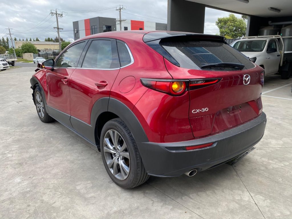 Car Wreckers - Mazda CX-30 2022 Red Auto Petrol