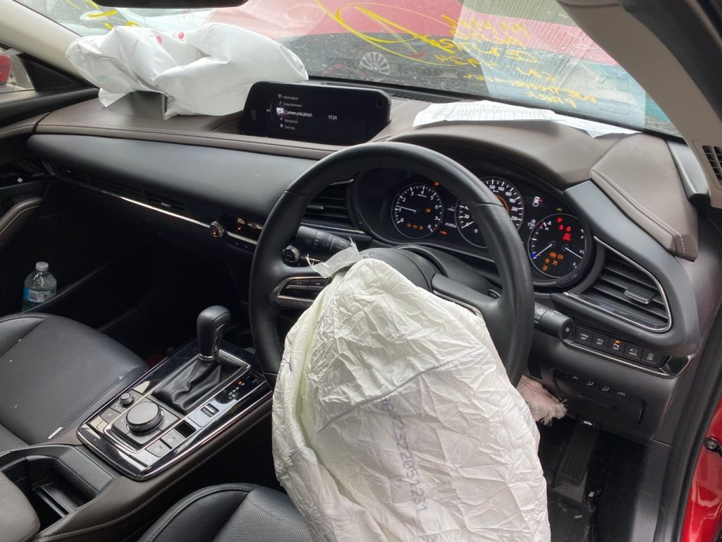 Car Wreckers - Mazda CX-30 2022 Red Auto Petrol