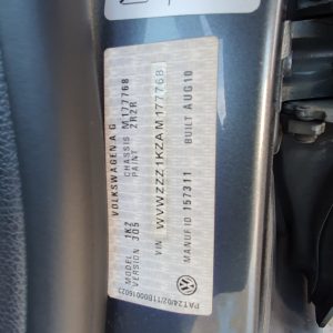 Car Wrecking Volkswagen Jetta 2011 5