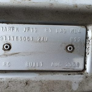 car wrecking - HOLDEN VECTRA 2001