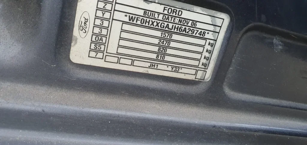 Car Wrecking - Ford Fiesta 2007