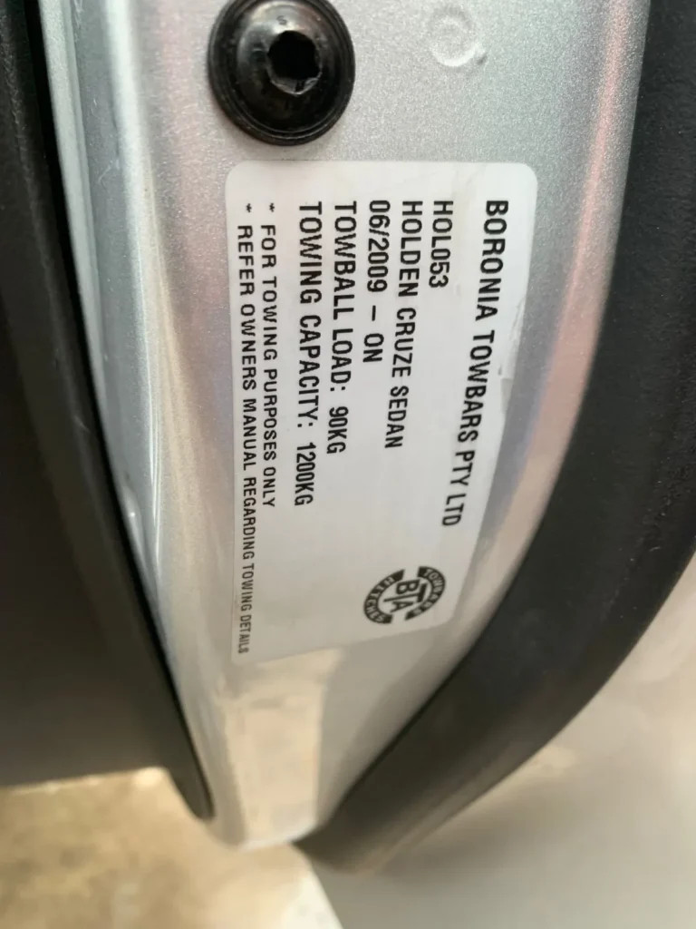 car wrecking HOLDEN CRUZE 2012