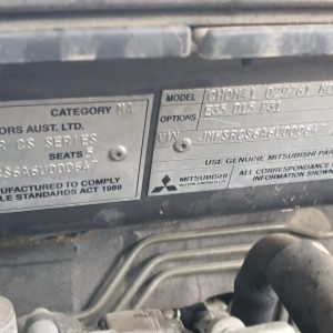 Car Wrecking Mitsubishi Lancer