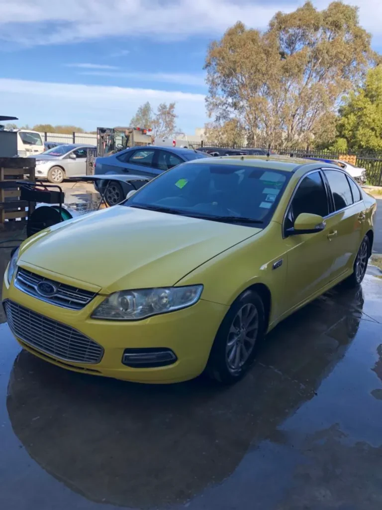 Car Wrecking Ford Falcon