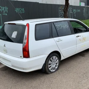 Car Wrecking - Mitsubishi Lancer 2004 White Auto Petrol