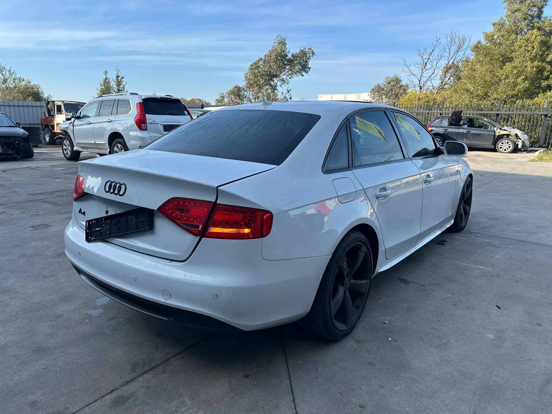 Audi A4 2011 White Auto Diesel
