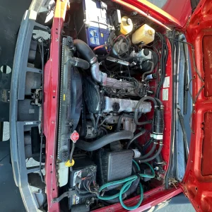 Ford Courier 1999 Red Manual Diesel