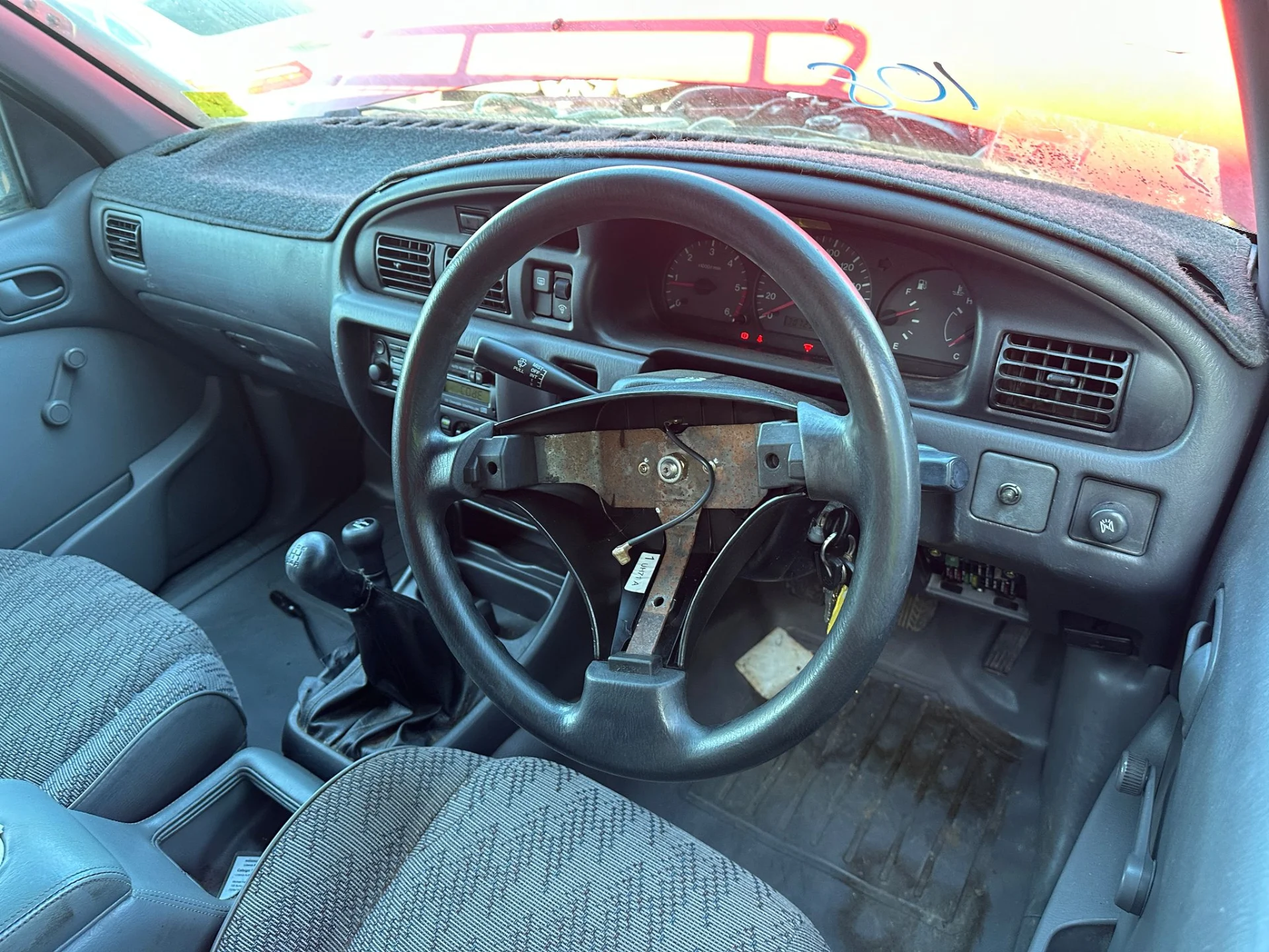 Ford Courier 1999 Red Manual Diesel