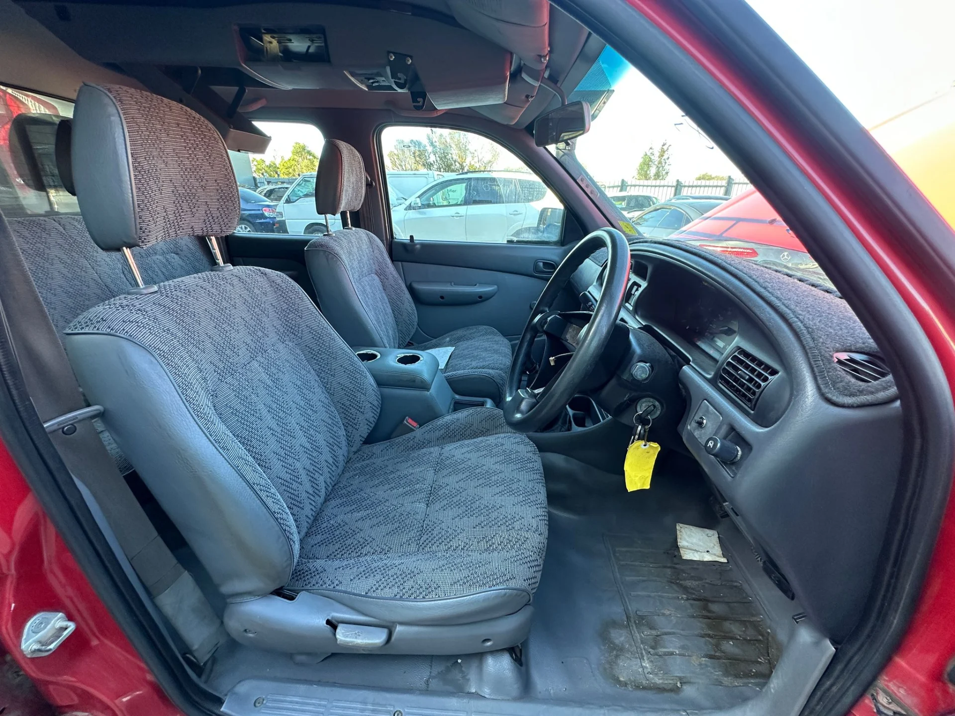 Ford Courier 1999 Red Manual Diesel