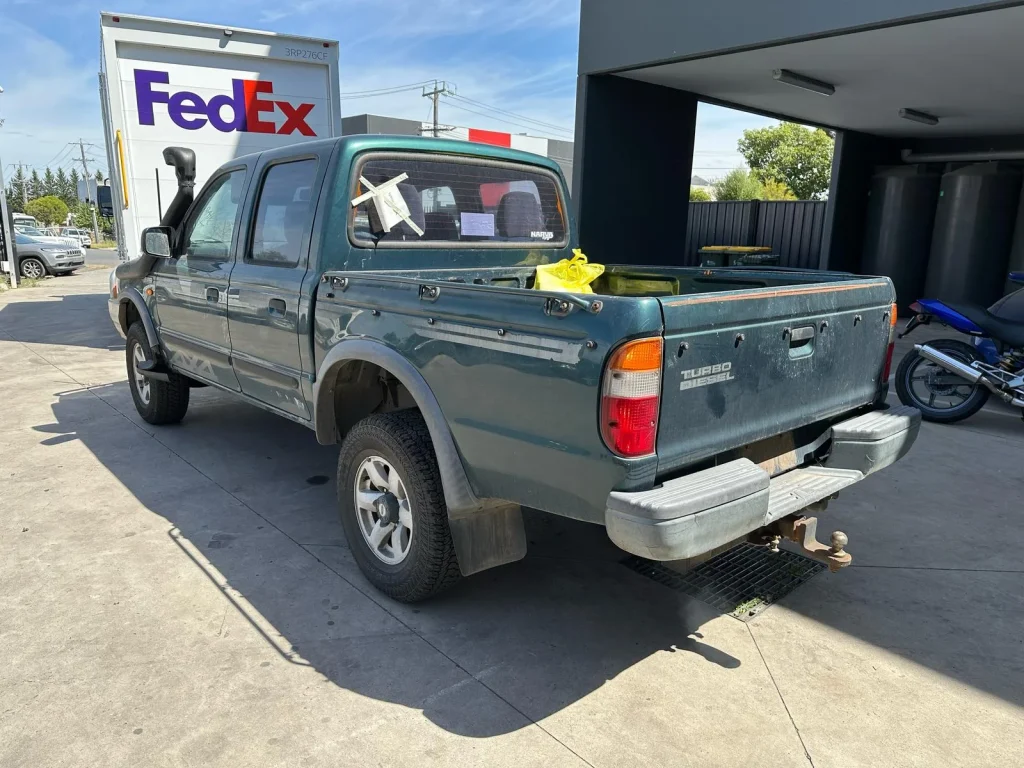 Ford Courier 2001 Green Manual Diesel
