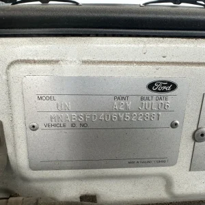 Ford Courier 2006 White Manual Diesel