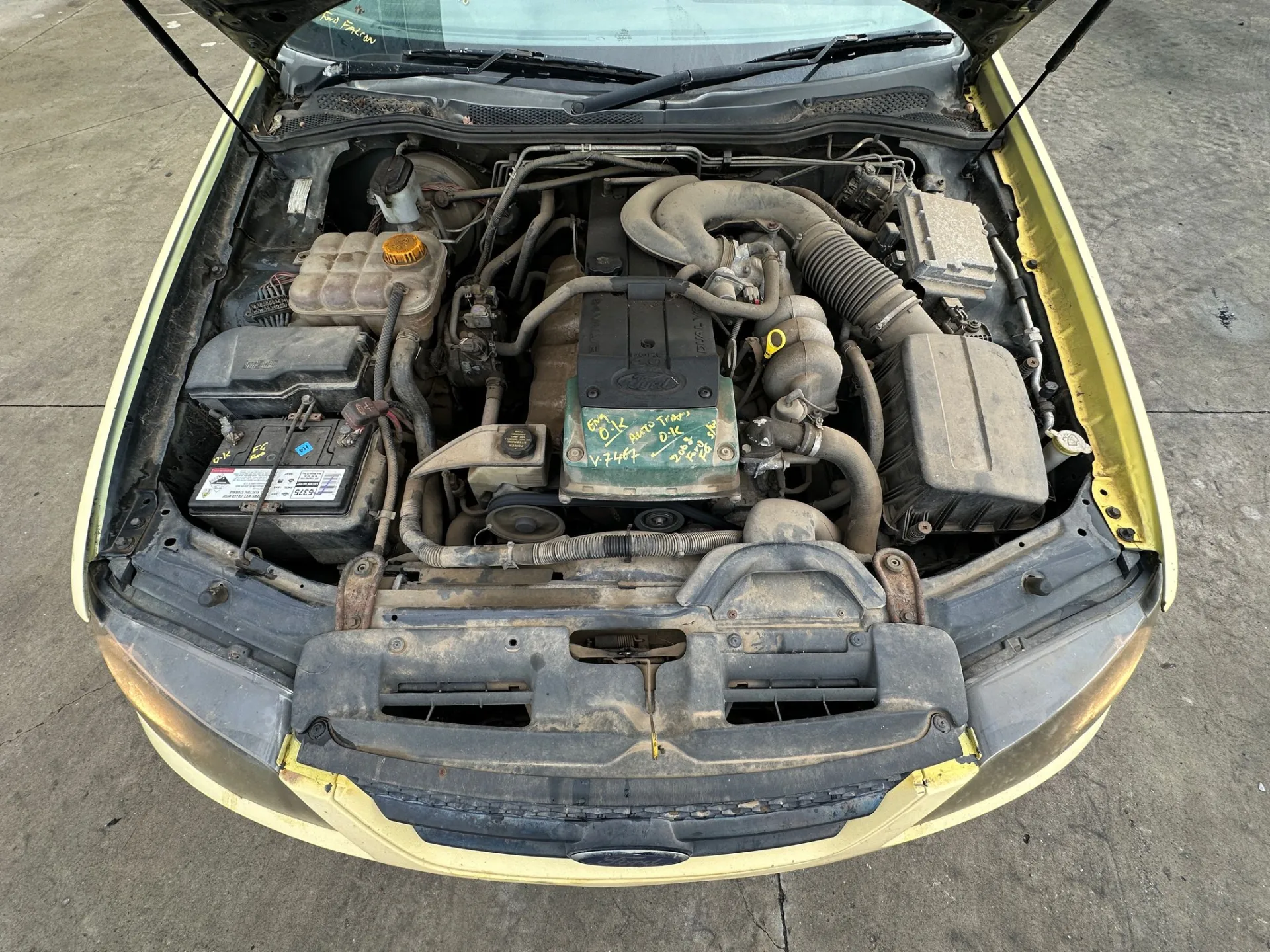 Ford Falcon 2008 Yellow Auto Petrol