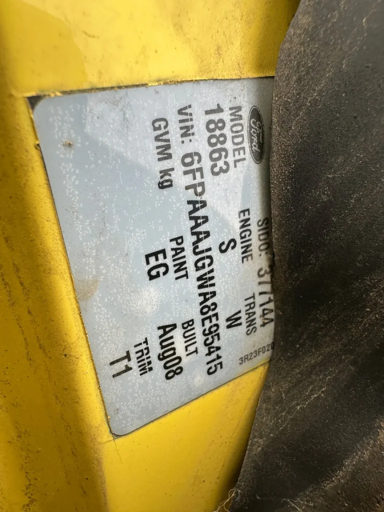 Ford Falcon 2008 Yellow Auto Petrol