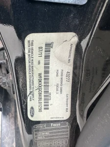 Ford Focus 2011 Black Auto Petrol