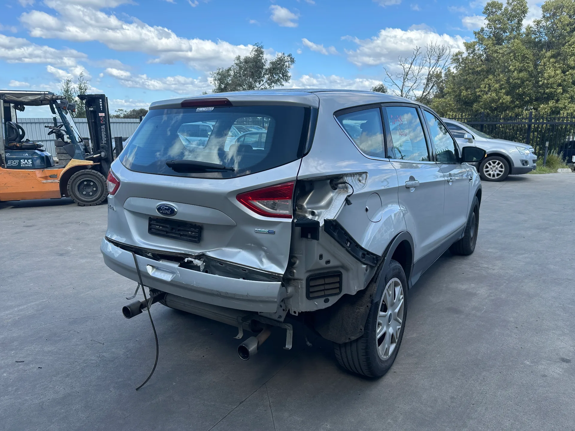 Ford Kuga 2013 Silver Auto Petrol
