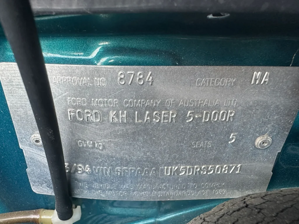 Ford Laser 1994 Green Auto Petrol