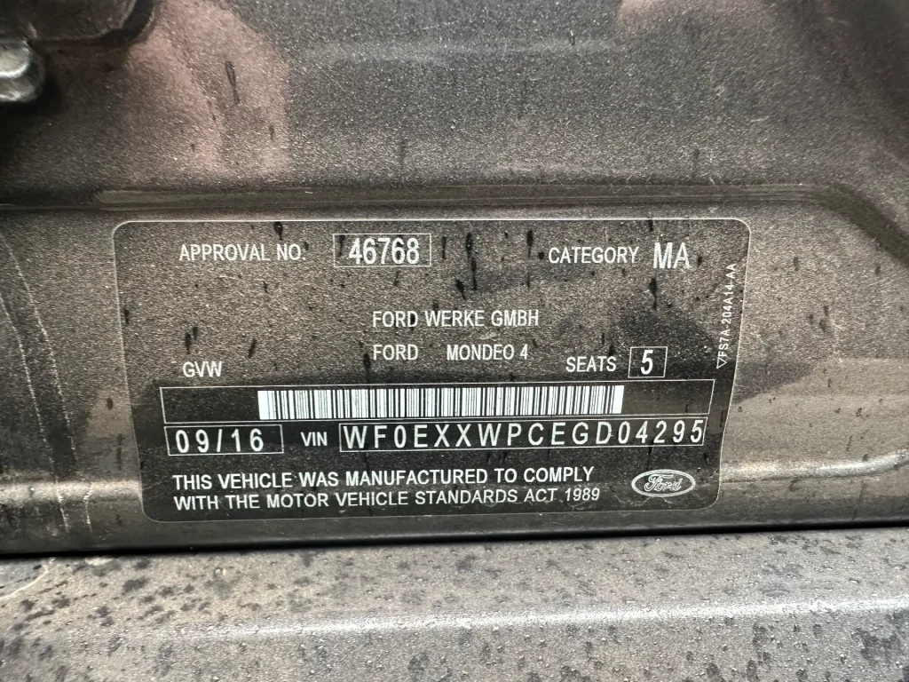 Ford Mondeo 2025 Grey Auto Petrol