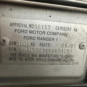 Ford Ranger 2006 Silver Manual Diesel