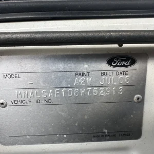 Ford Ranger 2008 White Manual Diesel