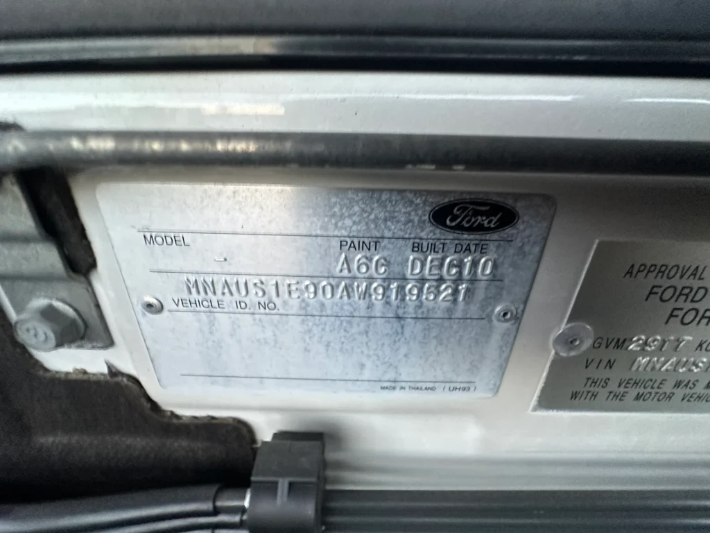 Ford Ranger 2010 White Manual Diesel