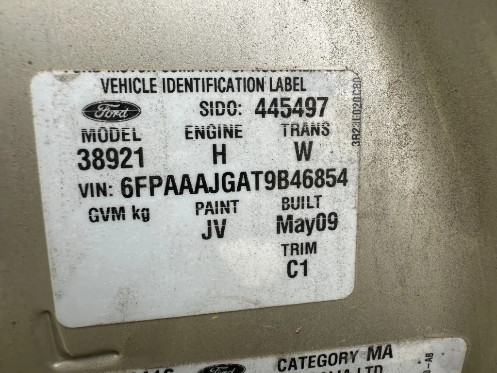 Ford Territory 2009 Gold Auto Petrol