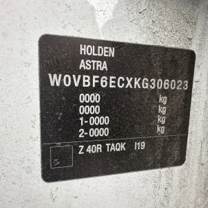 Holden Astra 2018 White Auto Petrol