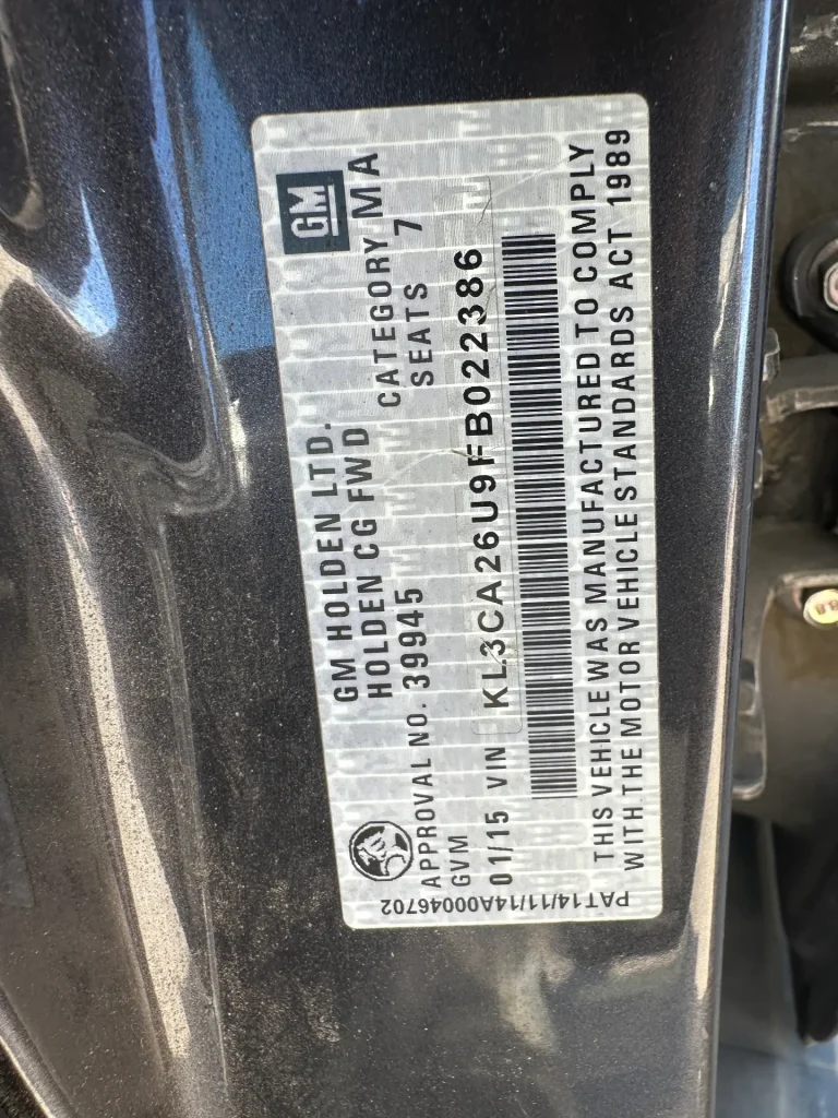 Holden Captiva 2014 Black Auto Petrol