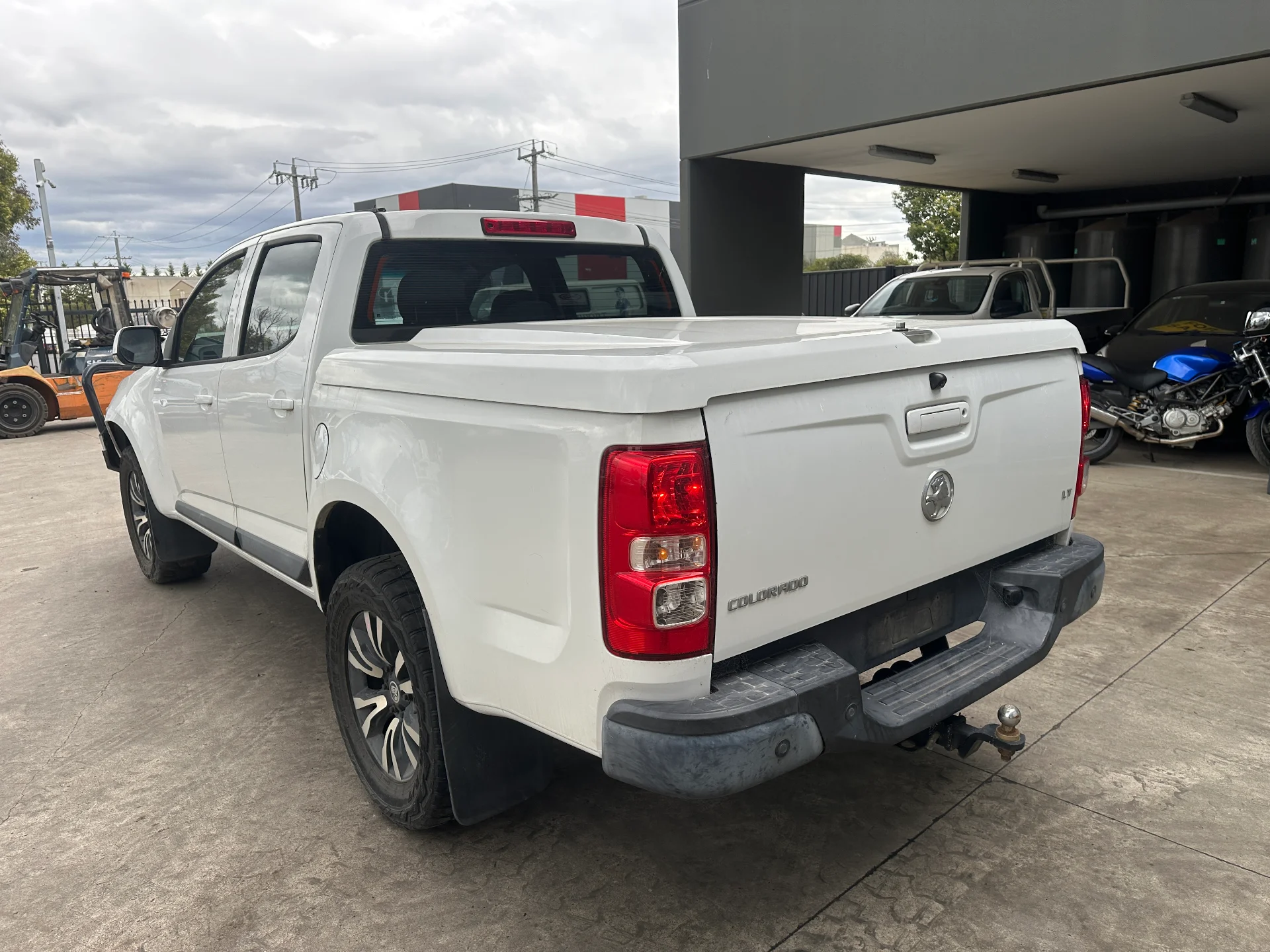 Holden Colorado 2015 White Auto Diesel