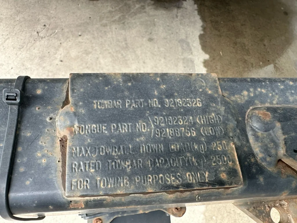 Holden Rodeo 2005 White Manual Petrol