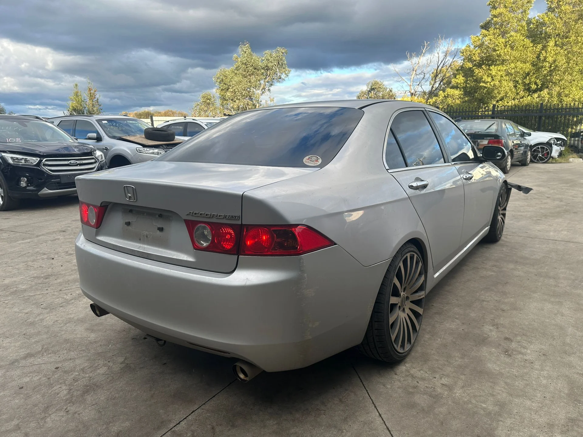 Honda Accord Euro 2004 Silver Auto Petrol