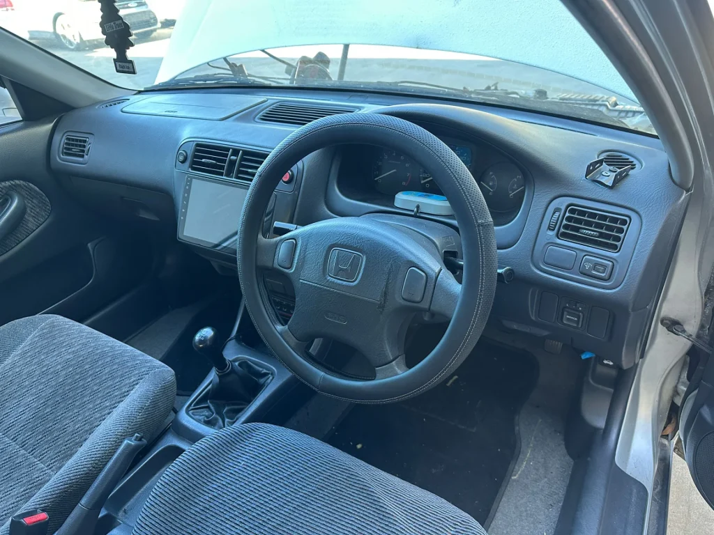 Honda Civic 1999 White Manual Petrol