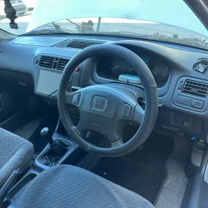 Honda Civic 1999 White Manual Petrol