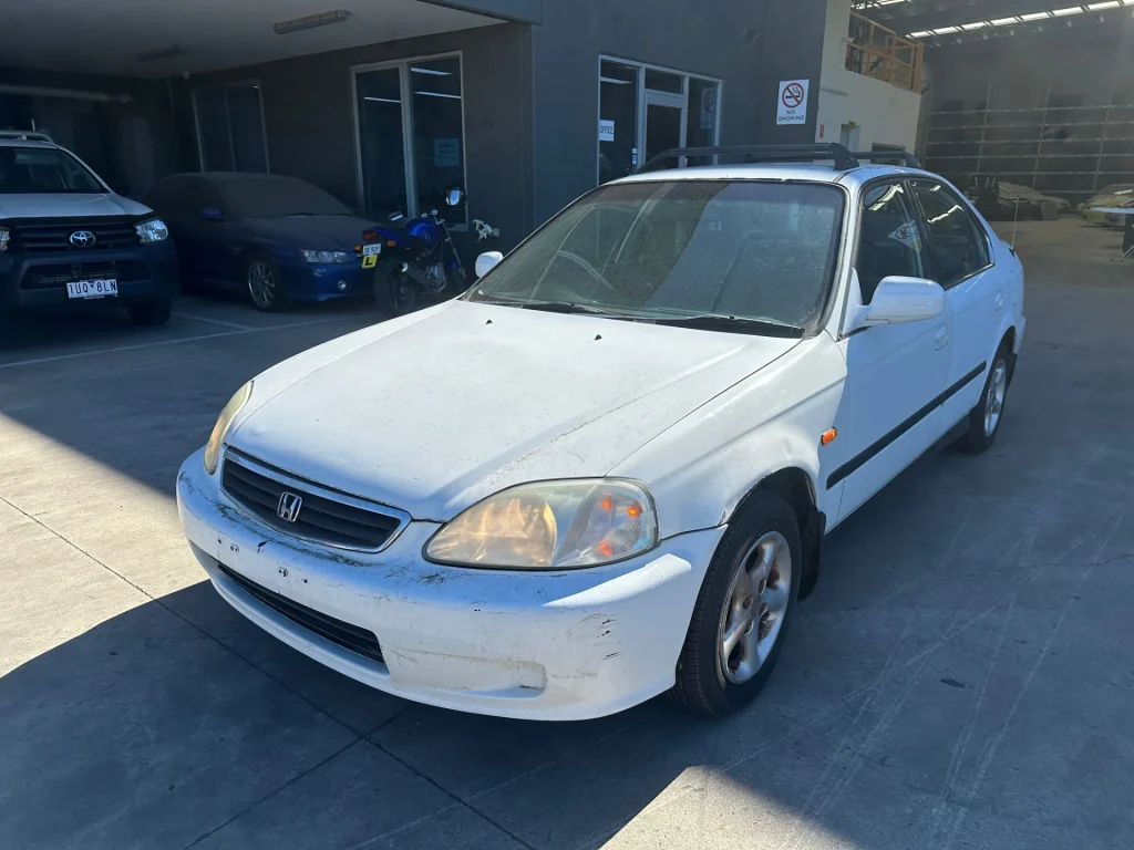 Honda Civic 1999 White Auto Petrol