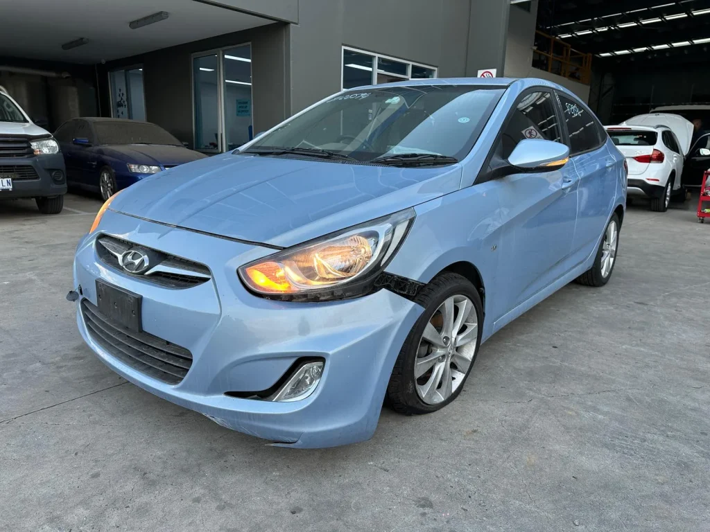 Hyundai Accent 2011 Blue Auto Petrol
