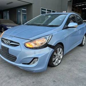 Hyundai Accent 2011 Blue Auto Petrol