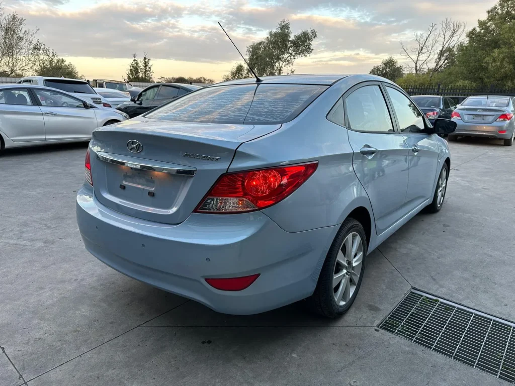 Hyundai Accent 2011 Blue Auto Petrol