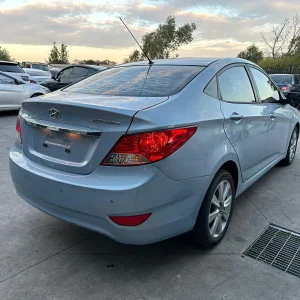 Hyundai Accent 2011 Blue Auto Petrol