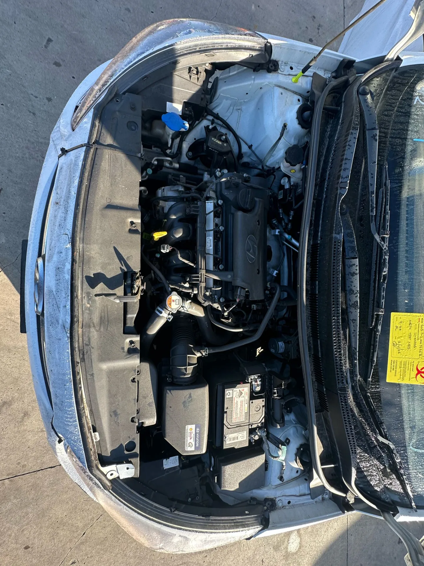 Hyundai Accent 2016 White Auto Petrol