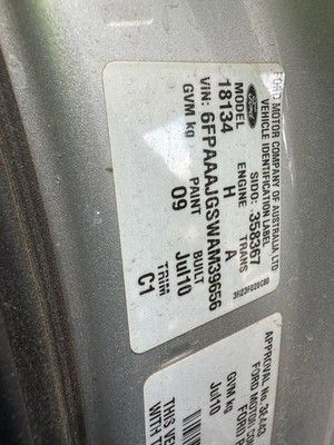 FORD FALCON FG MKI-MKII 05/2008-09/2014 LEFT FRONT DOOR WINDOW - Image 11