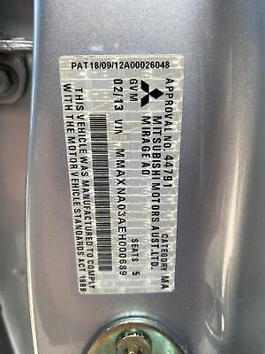 MITSUBISHI MIRAGE LA-LB 12/2012-2023 CONSOLE MANUAL TRANSMISSION TYPE - Image 11