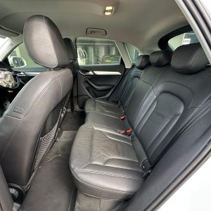 AUDI Q3 8U 03/2012-12/2018 LEFT REAR 2ND SEAT LEATHER BLACK