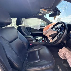 CHRYSLER 300C LX2 12/2011-12/2021 RIGHT FRONT SEAT LEATHER BLACK
