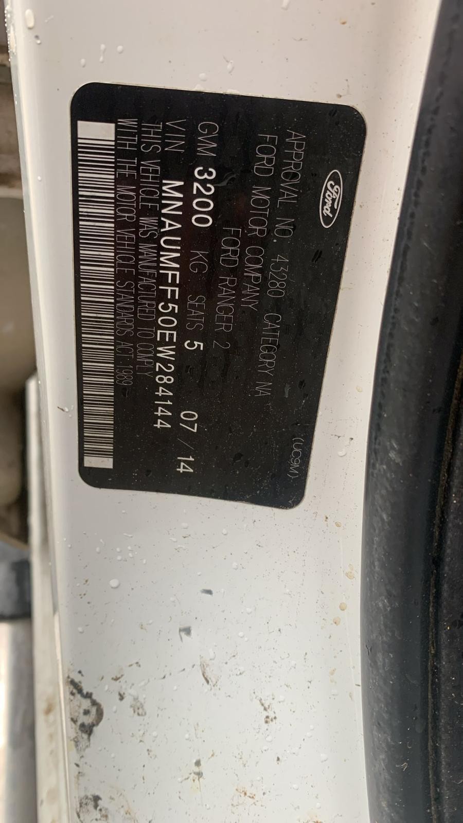 FORD RANGER PX 06/2011-04/2022 RIGHT REAR DOOR WINDOW DUAL CAB - Image 11