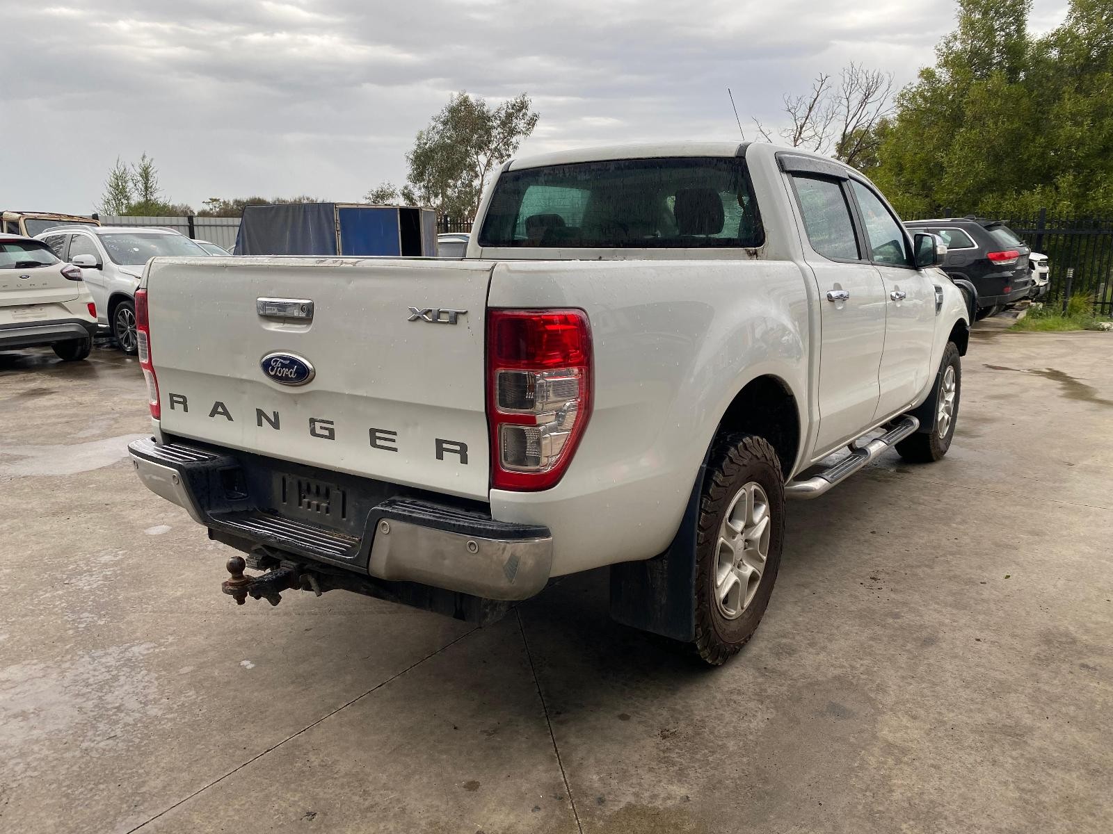 FORD RANGER PX 06/2011-04/2022 RIGHT REAR DOOR WINDOW DUAL CAB