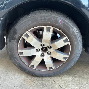 FORD TERRITORY SY MKI 10/2005-04/2009 RIGHT REAR WHEEL ALLOY FACTORY 17X7.5IN