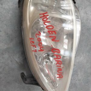 HOLDEN BARINA LEFT HEADLAMP XC, AUST TYPE, SRi, 03/01-11/05 01 02 03 04 05