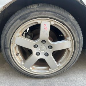 HOLDEN COMMODORE VZ 08/2004-09/2007 RIGHT REAR WHEEL ALLOY FACTORY 17X8.0IN SV6