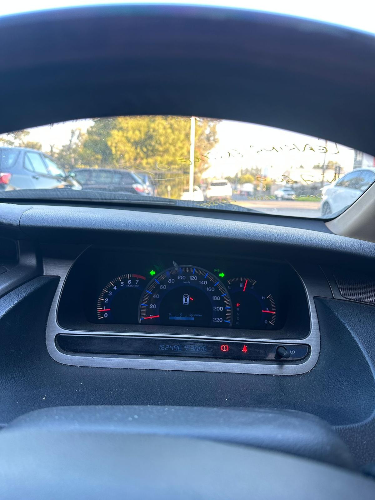 HONDA ODYSSEY RB 07/2004-03/2009 INSTRUMENT CLUSTER 162496KM P/N 78120SFEU13