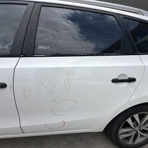 HYUNDAI I30 FD 09/2007-04/2012 LEFT REAR DOOR WINDOW WAGON